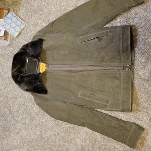 Lambskin shearling jacket